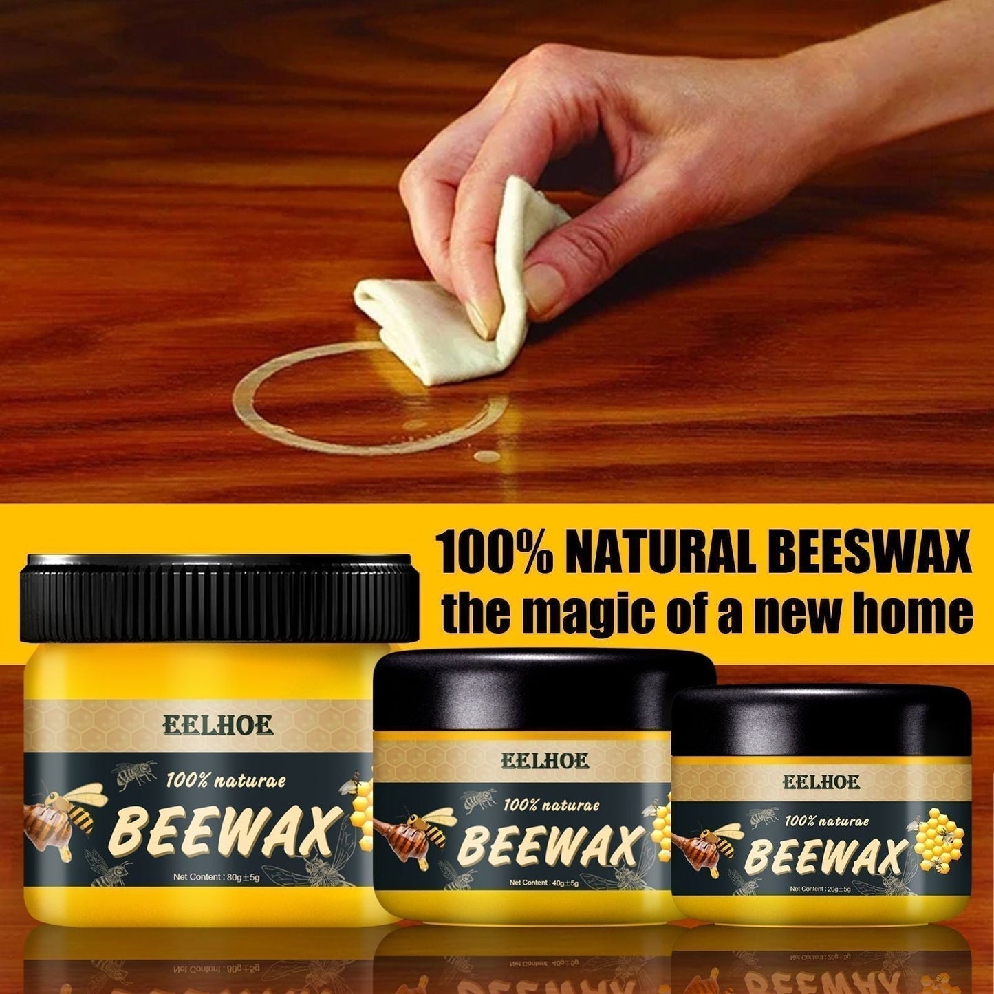 Beeswax Polish – Natural Wood Protection & Shine | Furniture Care Beeswax