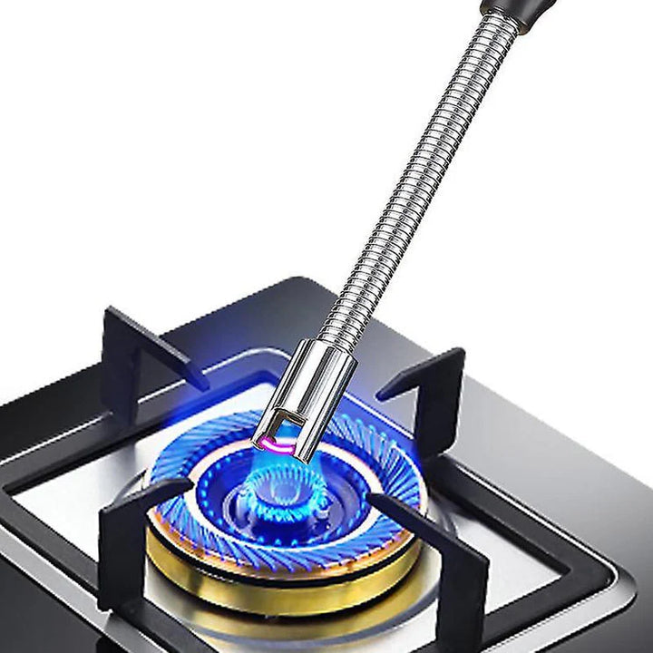 Electric USB Rechargeable Lighter – Windproof Flameless Arc Lighter for Kitchen & Outdoor